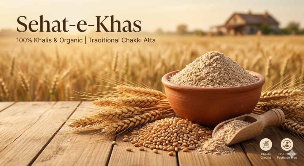 100% pure chakki wheat