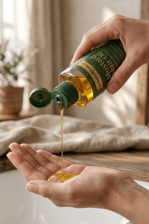 sarson oil 200ml – 100% pure mustard oil for hair & cooking | sehatkhas sarson oil 200ml – 100% pure mustard oil for hair & cooking | sehatkhas