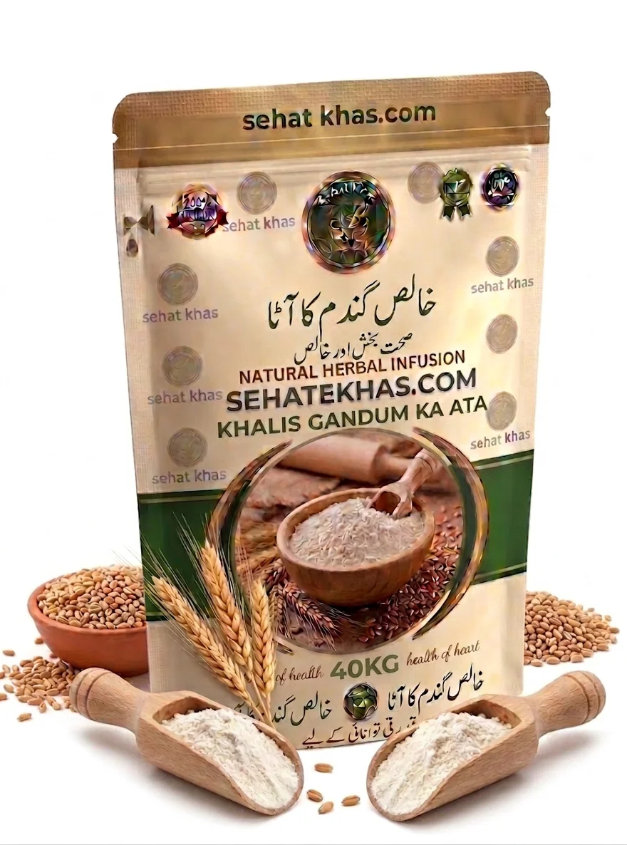 Sehat Khas Chakki Atta 40kg stone ground wheat