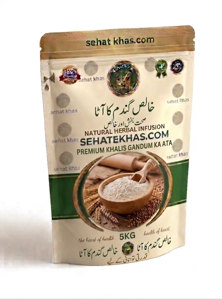 Sehat Khas Chakki Atta 5kg stone ground wheat