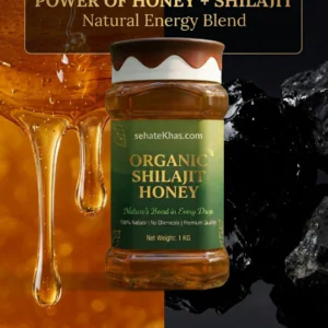 Sehat Khas Zafran Honey 1kg jar premium saffron honey