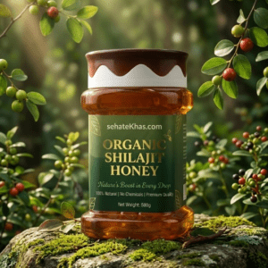 Sehat Khas Honey Shilajit 500g jar Himalayan blend